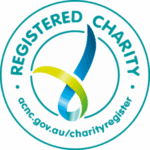 Australian Charities and Not-for-profits Commission Registered Charity tick logo.