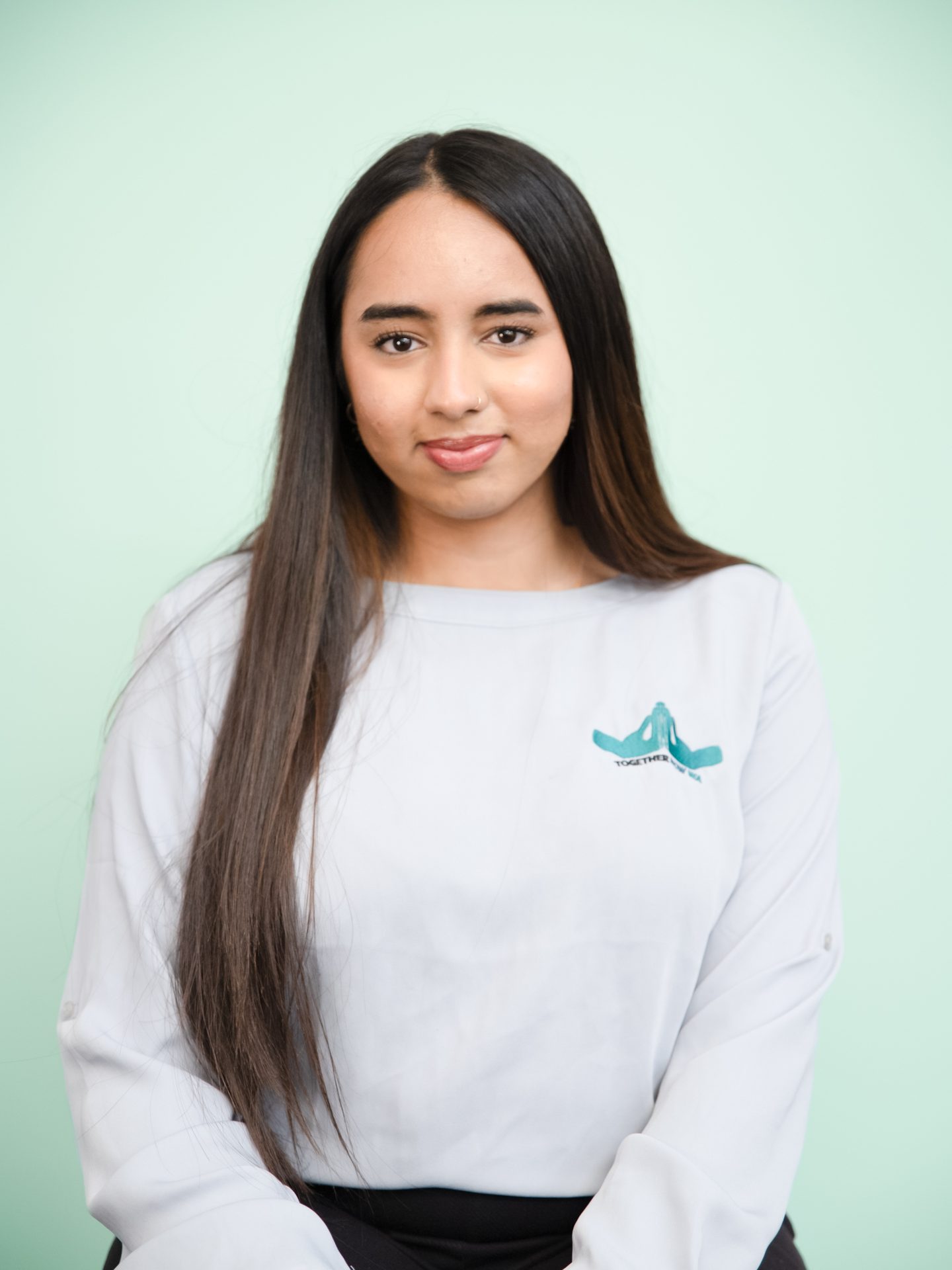Portrait of Aastha Kelawala, Receptionist.